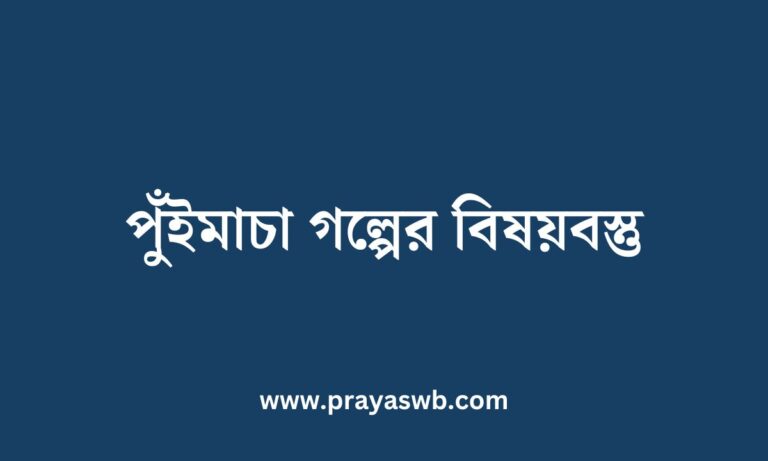 পুঁইমাচা গল্পের বিষয়বস্তু